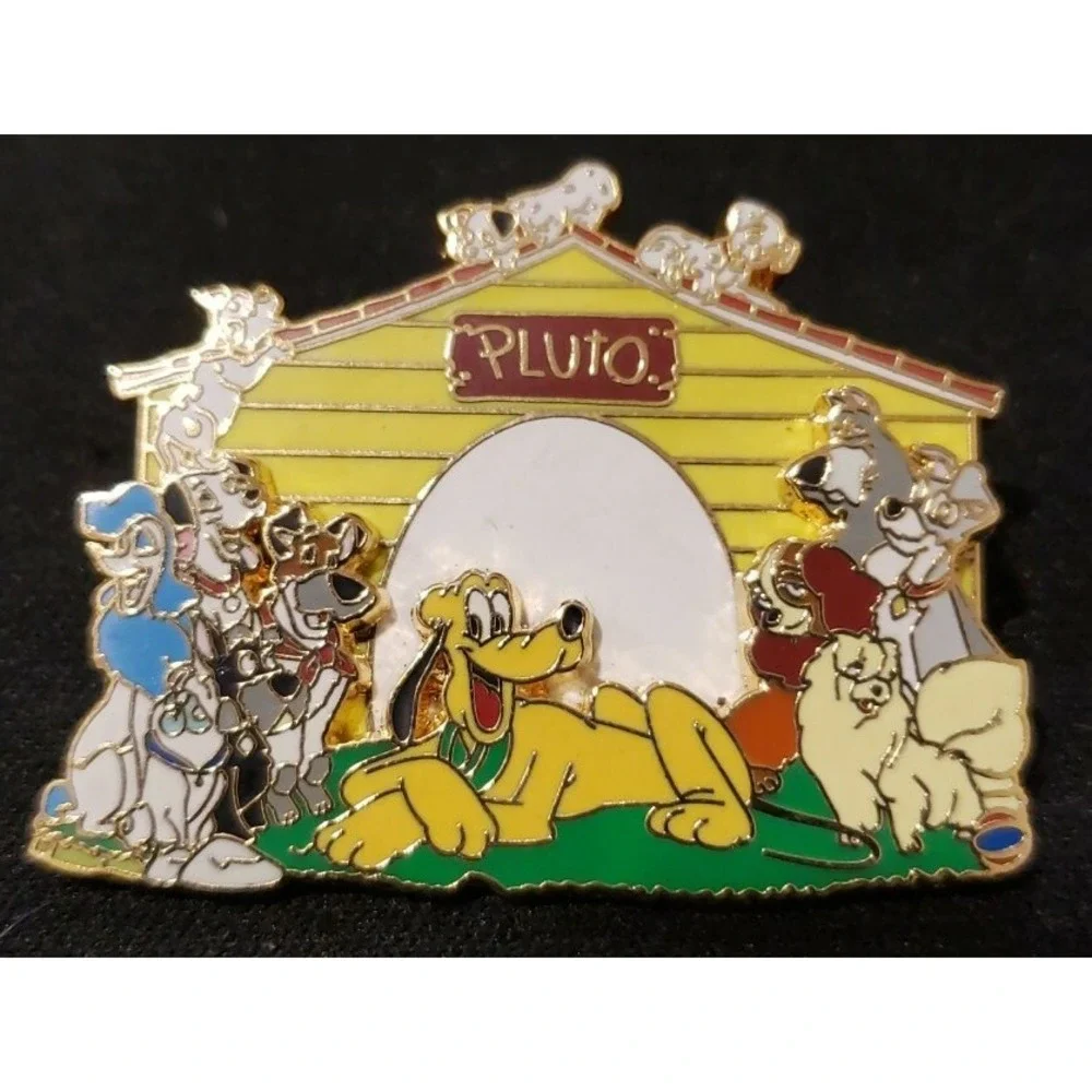 Disney Pin Dogs Pluto Lady Tramp Peg Jock Percy Dalmatians Georgette Percy 37986